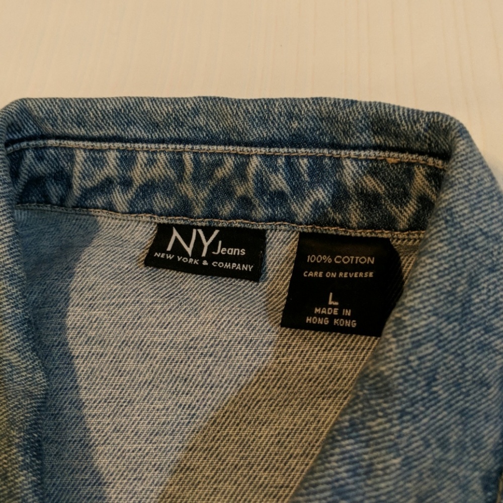 New york & co jean jacket vintage - Picture 3 of 6